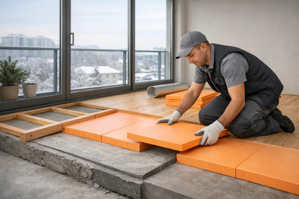 Утепление пола на балконе технологии, материалы и практические советы